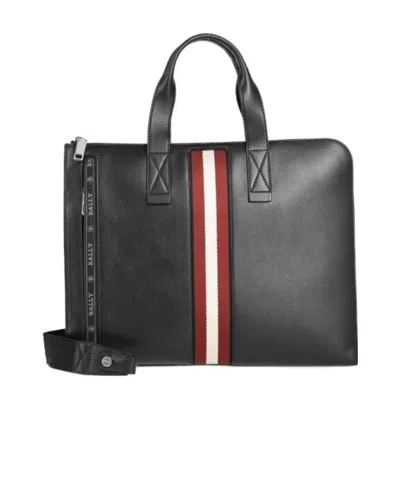 BALLY LOGO SHOULDER BAG