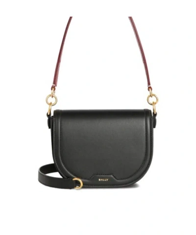 Bally Tail Shoulder Bag In Black