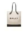 Bally Logo Shoulder Bag In Neutral