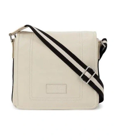 Bally Logo Shoulder Bag In Nude