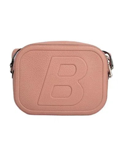 Bally Logo Shoulder Bag In Nude