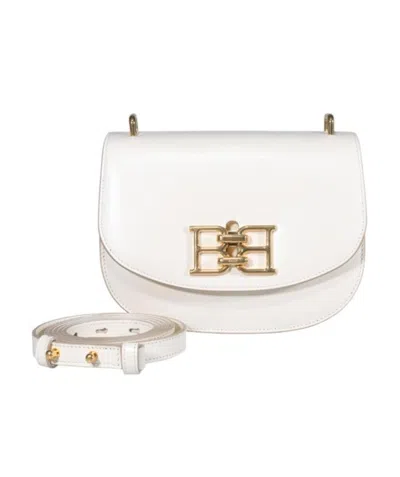 Bally Logo Shoulder Bag In White