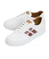 Bally Logo Sneakers In White