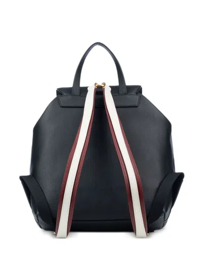 Bally Logo-stamp Backpack In Black