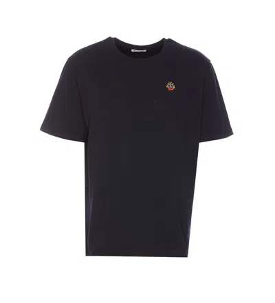 Bally Logo T-shirt In Blue