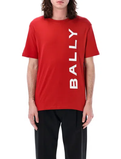 Bally Logo T-shirt In Red