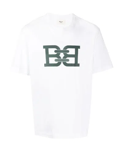 Bally Logo T-shirt In White