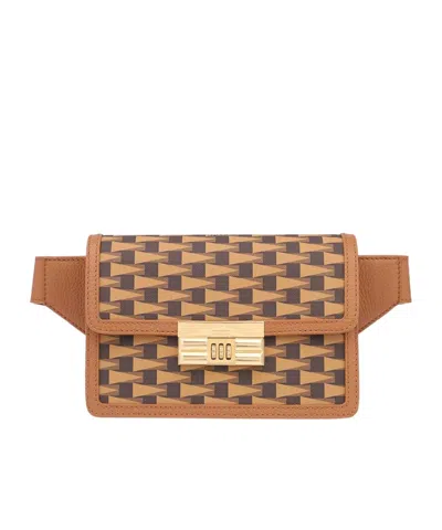 Bally Logo Waist Pack In Multicolor