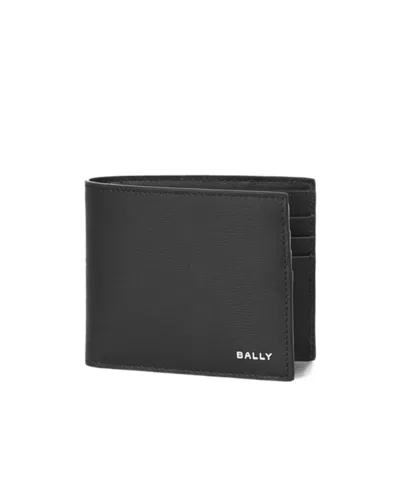 Bally Logo Wallet In Black