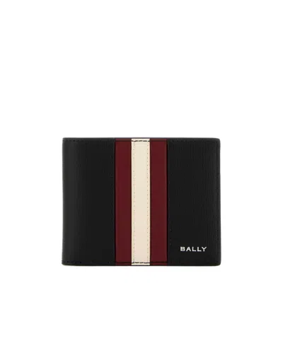 Bally Logo Wallet In Black