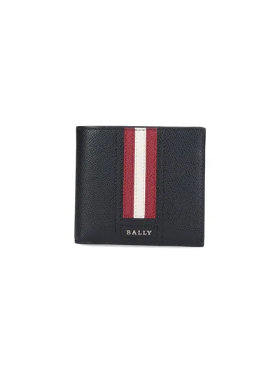 Bally Logo Wallet In Black  