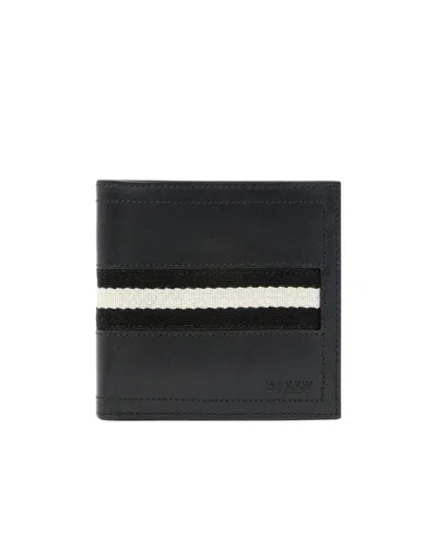 Bally Logo Wallet In Black