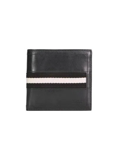 Bally Logo Wallet In Black