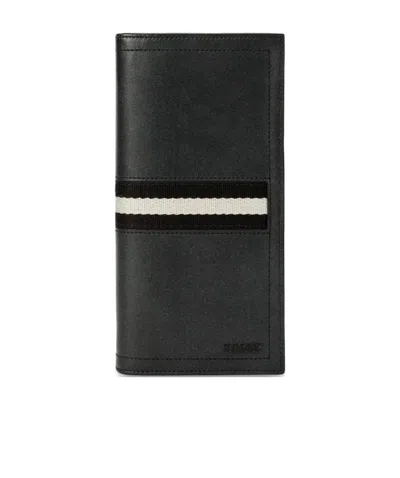 Bally Logo Wallet In Black