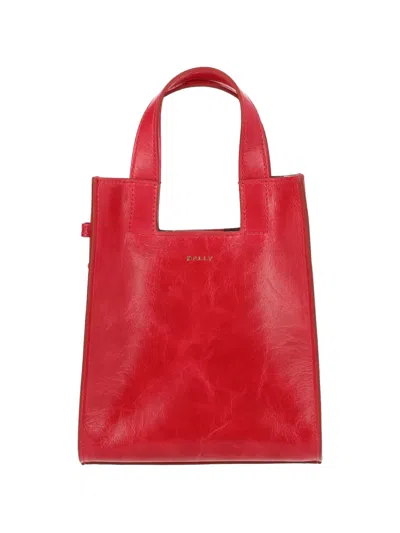 Bally Logo-plaque Shoulder Bag In Pattern