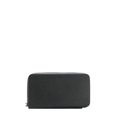 Bally Long Purse In Black
