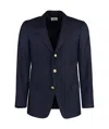 Bally Men's Wool Single-breasted Blazer In Blue