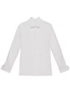 Bally Long-sleeve Buttoned Cotton Shirt In White