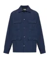 Bally Long Sleeve Jacket In Blue