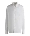 Bally Shirt Collar Long Sleeves In White