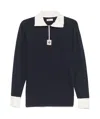 Bally Crewneck Sweater Stand-up Collar In Black