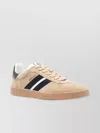Bally Retro Stripe-detail Suede Sneakers