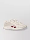 BALLY LOW TOP SNEAKERS IN CREAM WHITE