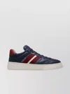 Bally Low Top Sneakers Perforated Toebox