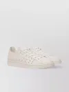 Bally Low Top Sneakers With Perforated Rubber Sole