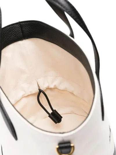Bally Luis Bucket In White