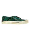 Bally Lyder Snakeskin-effect Low-top Sneakers In Multi