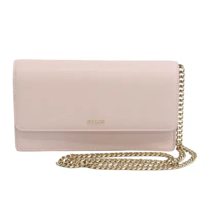 Pre-owned Bally Madelle. O Leather Shopper Bag () In Pink