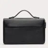 Bally Magus Men's 6219902 Black Leather Clutch Wallet In Black