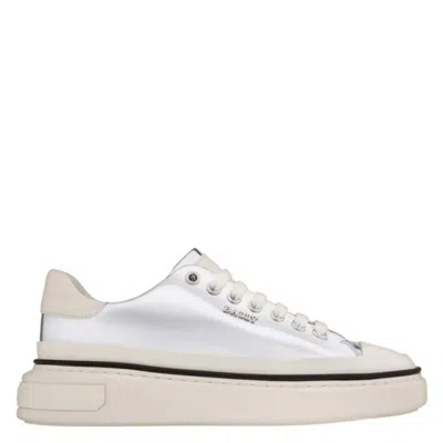 Bally Maily Mirror-effect Low-top Sneakers In White