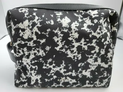 Bally Mallory Men's 6214641 Black/white Essentials Accessories Bag