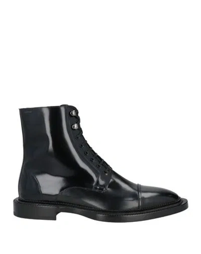 Bally Man Ankle Boots Black Size 10 Calfskin