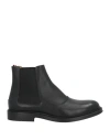 Bally Man Ankle Boots Black Size 11 Leather In Black