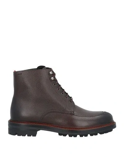 Bally Man Ankle Boots Black Size 7.5 Calfskin