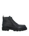 Bally Man Ankle Boots Black Size 12 Calfskin In Black