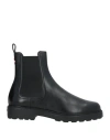 Bally Man Ankle Boots Black Size 9 Calfskin In Black