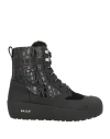 Bally Man Ankle Boots Black Size 9 Calfskin In Black