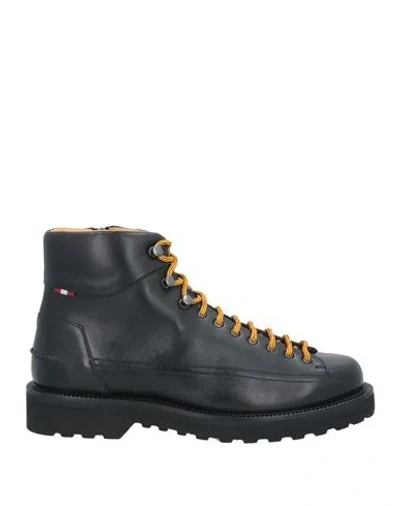 Bally Man Ankle Boots Black Size 9 Calfskin