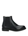 Bally Man Ankle Boots Black Size 11 Leather