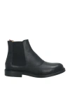 Bally Man Ankle Boots Black Size 11 Leather In Black