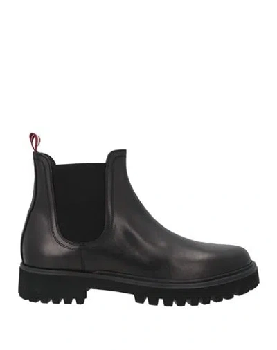 Bally Man Ankle Boots Black Size 9.5 Calfskin
