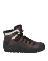 Bally Man Ankle Boots Dark Brown Size 7 Leather In Brown