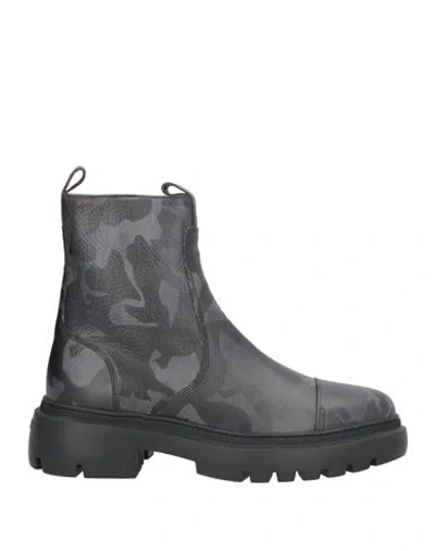Bally Man Ankle Boots Lead Size 9 Calfskin