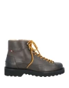 Shop Bally Man Ankle Boots Charcoal Size 6 Calfskin In Grey