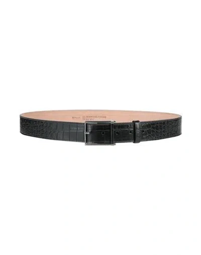 Bally Man Belt Black Size 42 Leather