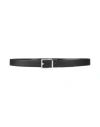 Bally Man Belt Black Size 43 Calfskin